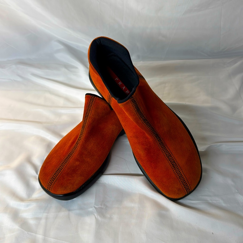 PRADA men’s suede shoes